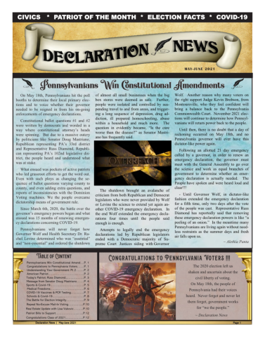 Declartion News May 2021